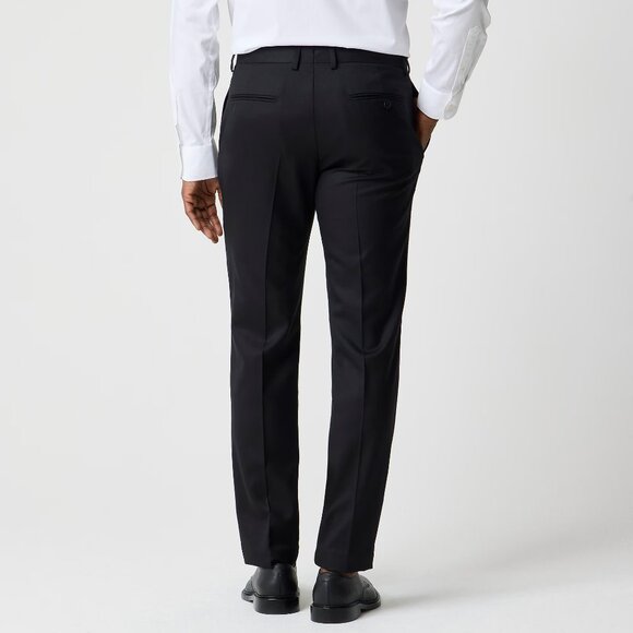 NWT J Crew Factory Slim-Fit Thompson Worsted Wool Suit Pant 34/32 - Picture 3 of 4